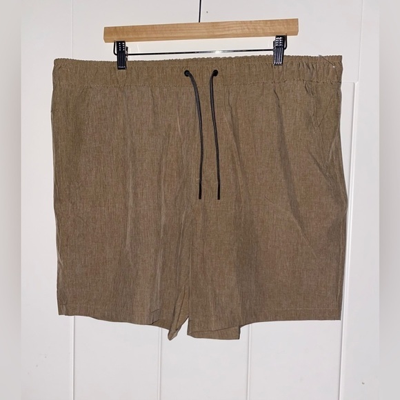 Eddie Bauer Men Short Water Resistance Stretch Woven Tech XXL Gorpcore UPF50 NEW - Picture 6 of 9